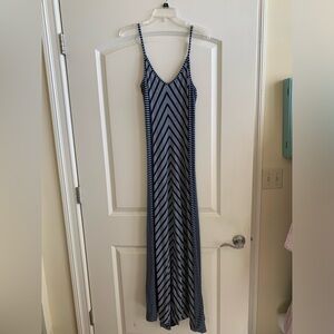 Striped maxi dress